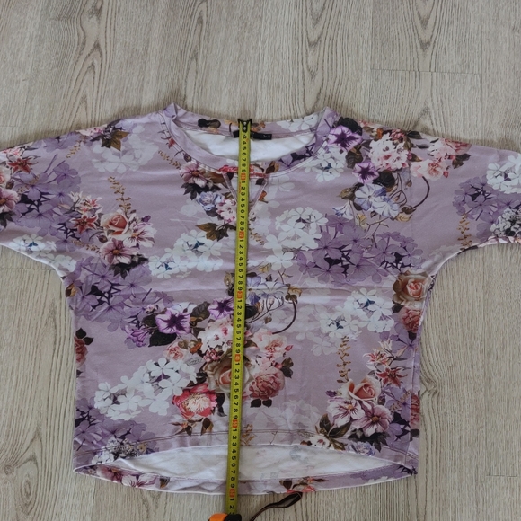 Violet Floral Sweatshirt ✳️✳️✳️, Seventy, Italy 🇮🇹 - Picture 6 of 6